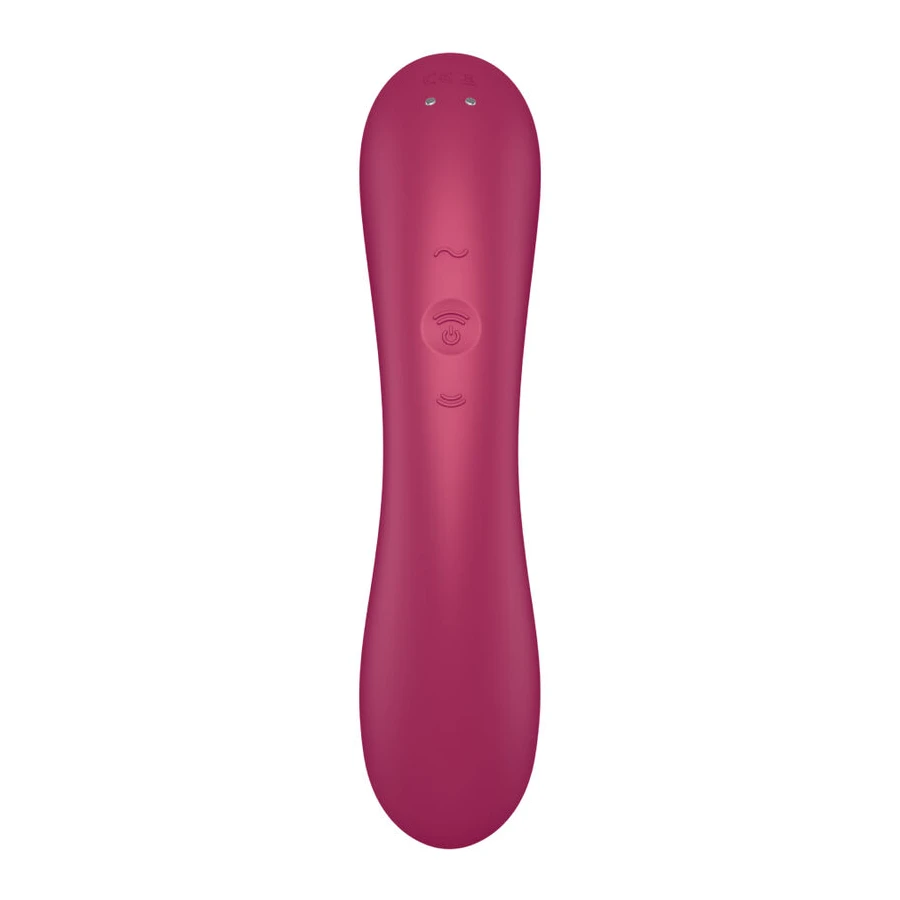 SATISFYER - CURVE TRINITY 1 AIR PULSE VIBRATION SZARY